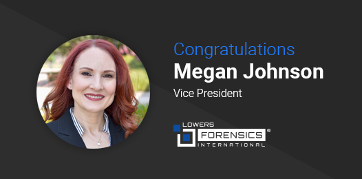 congratulations Megan Johnson, Vice President